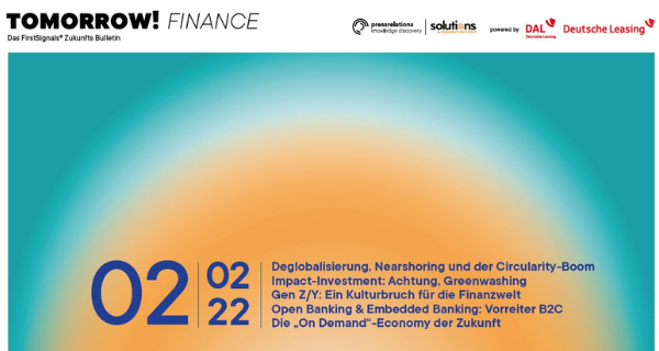 Wir informieren Sie regelmäßig über potenzielle Trends in der Finanzwelt